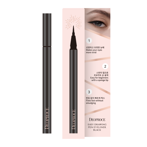 Deoprus Easy Drawing Pen Eyeliner (Black)
