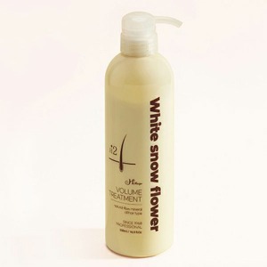 H Recipe White Snow Flower Volume Treatment 500ml (Dry Hair Damaged Hair Care)