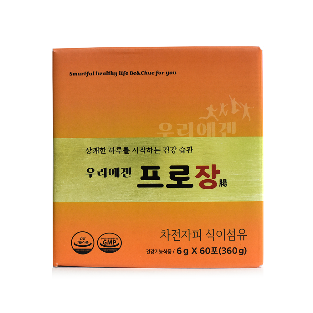 B&amp;Chae Woori Projang 6g x 60 sachets (360g) / Psyllium hull dietary fiber