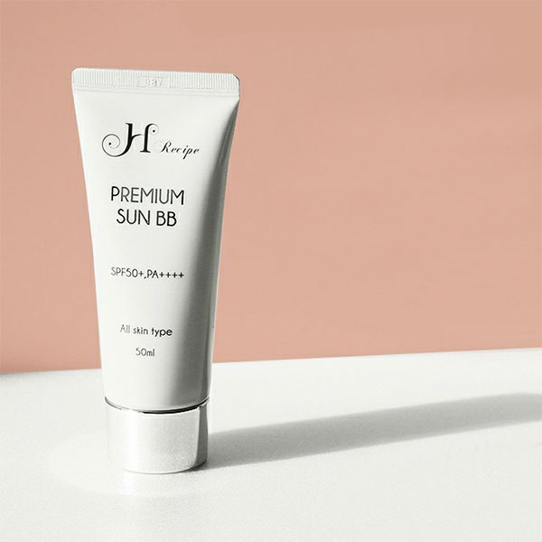 H Recipe Premium Sun BB SPF 50+/PA++++ (UV Protection BB Cream)