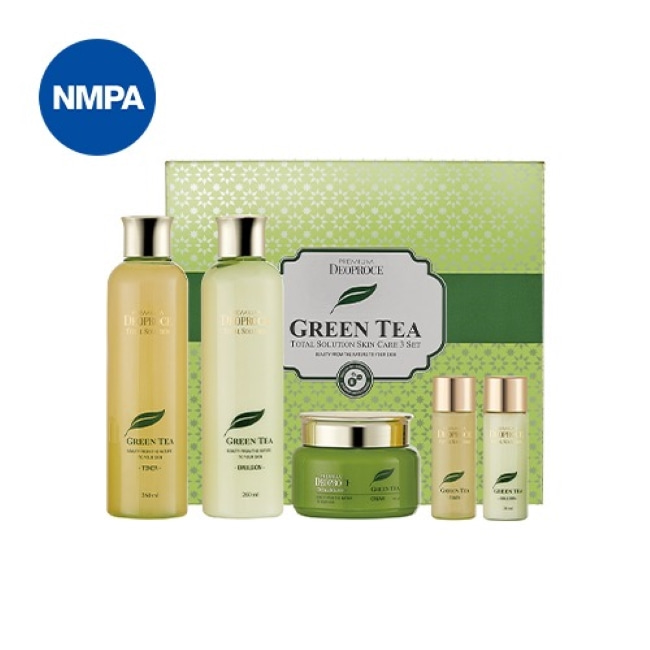 Deoproce Premium Green Tea Total Solution Set of 3