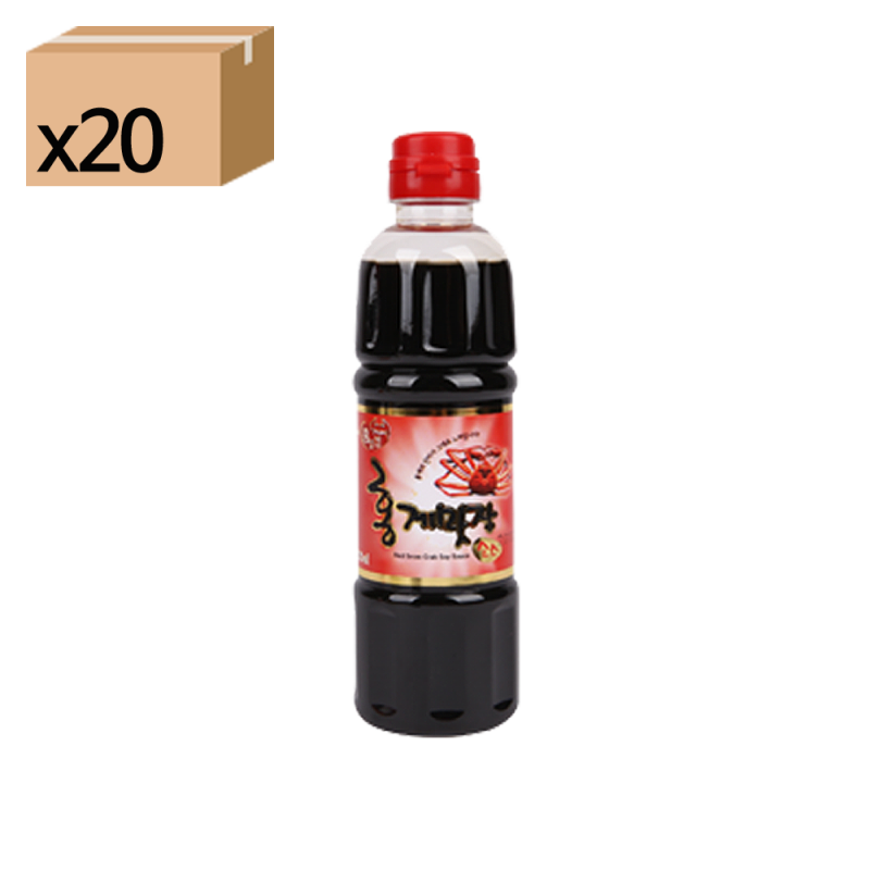 Hongil Foods Red Crab Miso Sauce 500ml 1 Box [20ea]