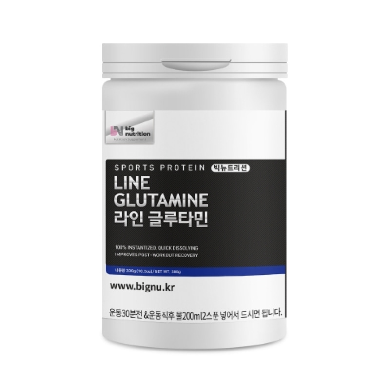 Big Nutrition L-Glutamine (Line Glutamine) 100% / Protein Supplement
