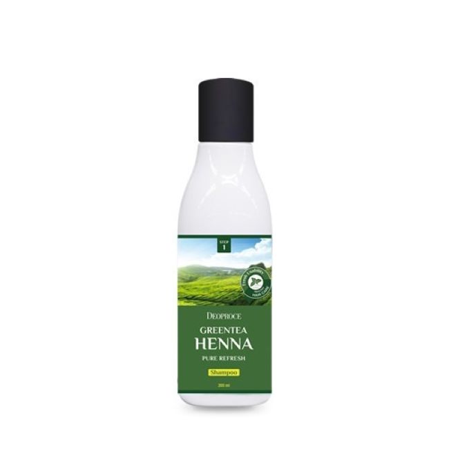 200ml dầu gội Green Tea Henna Pure Refresh của Diophus