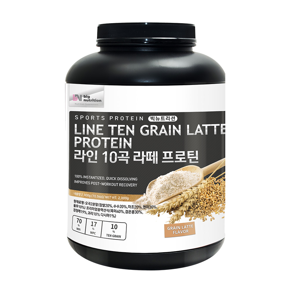 Big Nutrition Line 10 grains latte protein / protein supplement