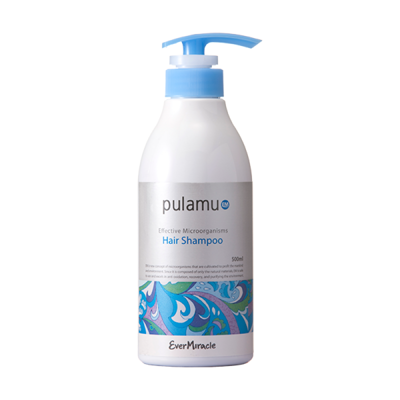 Pullamu EM Shampoo 500ml/EM Eco-friendly Natural Shampoo Scalp Care
