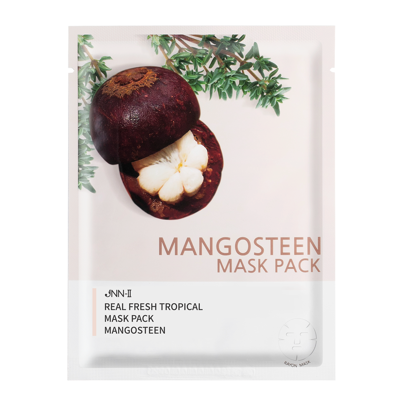 JN2 Real Fresh Tropical Mask Pack (Mangostin) 10 sheets / Biological Care