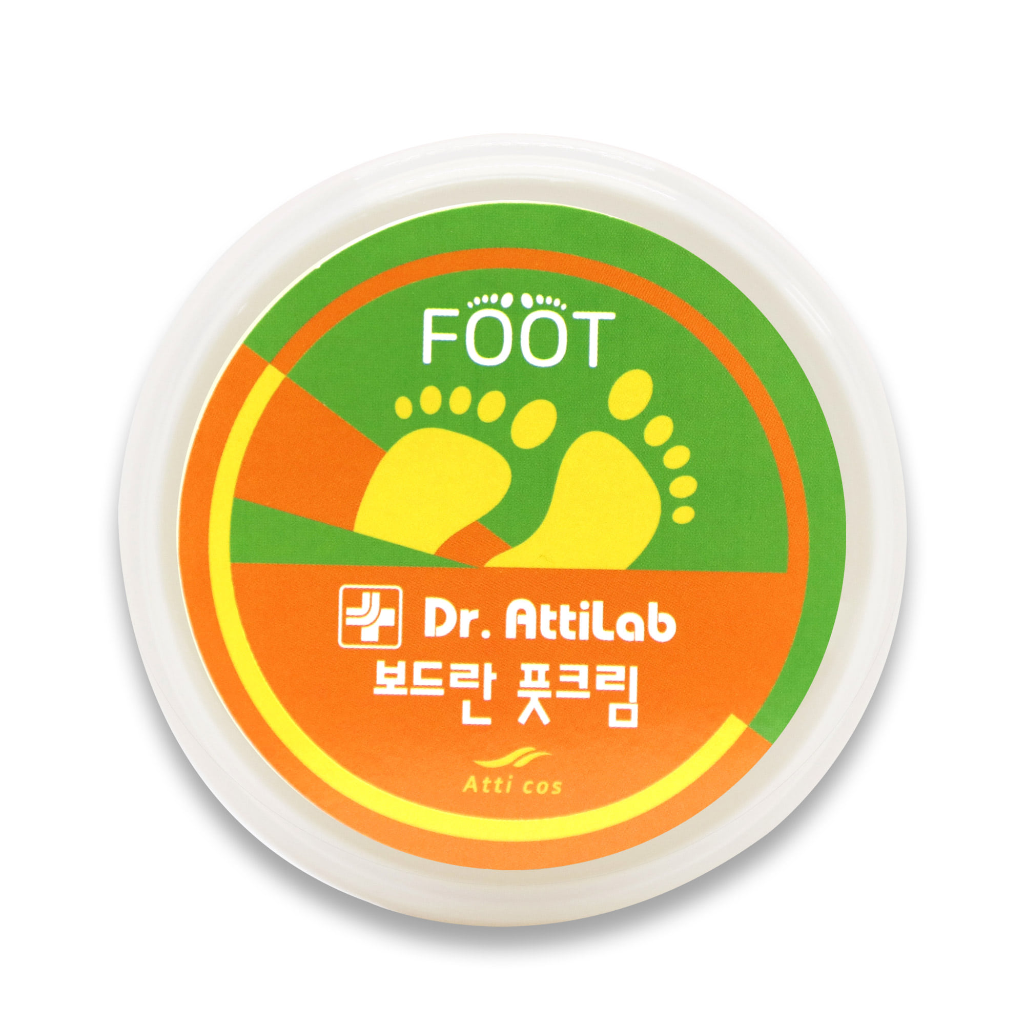 Dr. Artie Wrap Bordan Foot Cream Round 100 g / Natural Ingredient Foot Care