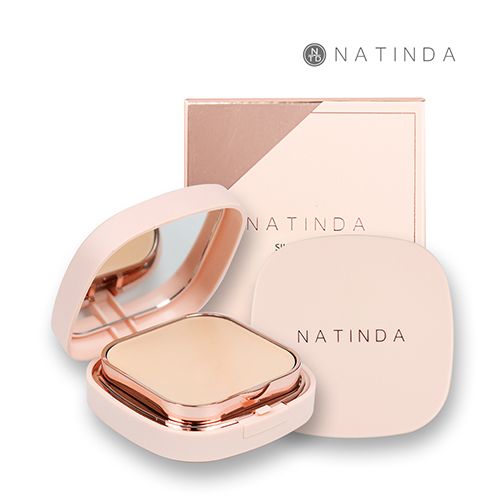 Natinda Silky Cover Pact 12 g / Super Strong Super Adhesive Defect Cover