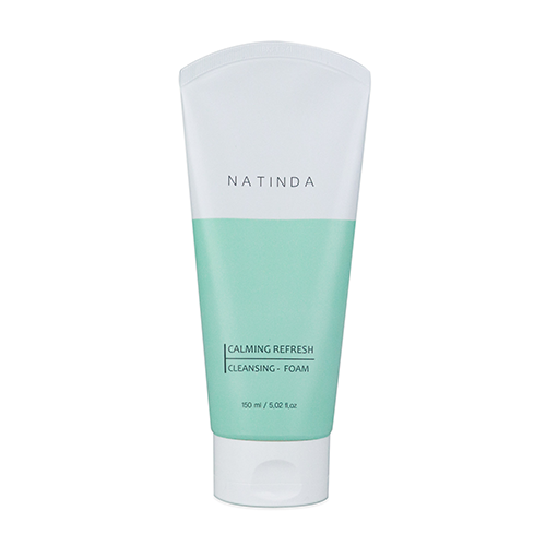 Natinda Calming Leaf Lash Cleansing Foam 150 ml / Acne Skin Relief Functionality