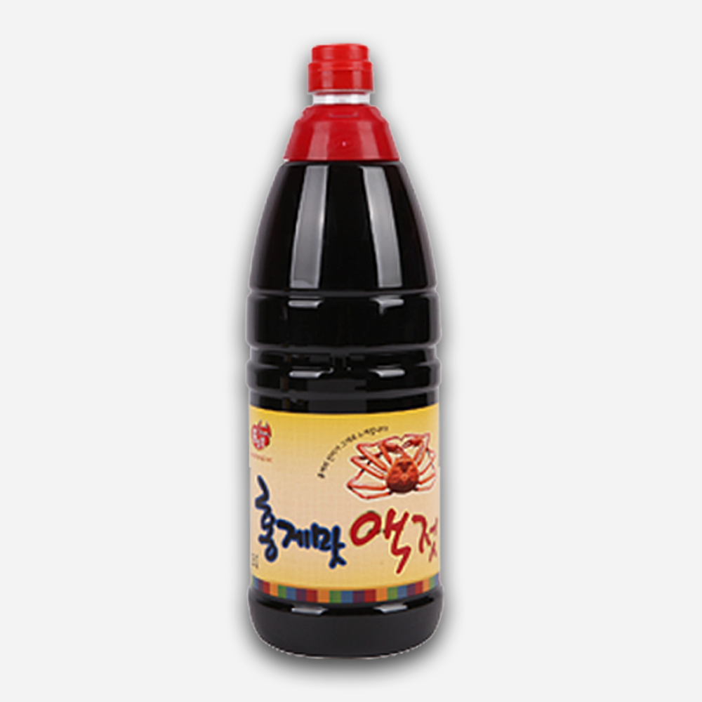 Hongil Foods Red Crab Flavor Fish Sauce 1.8L 1ea