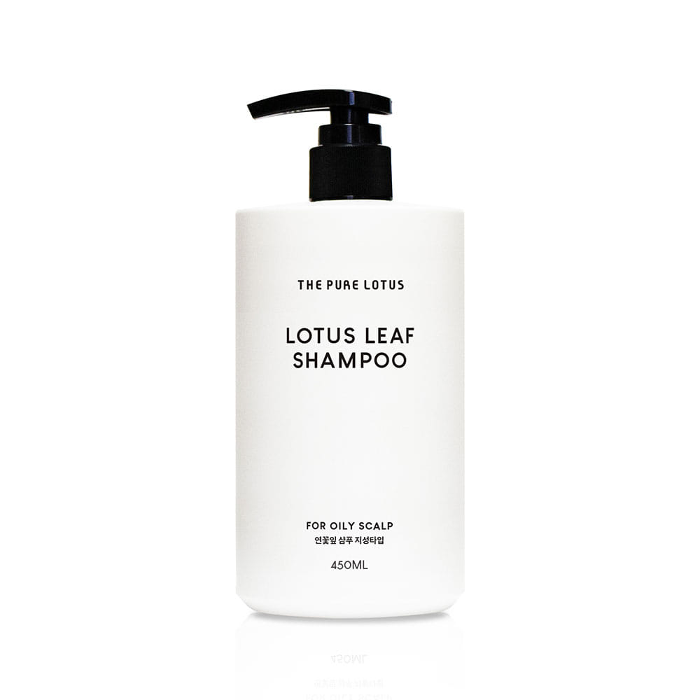 The Pure Lotus Jeju Lotus Leaf Shampoo Oily Type 450ml