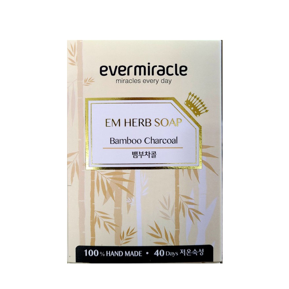 EM Herb Soap Bamboo Charcoal