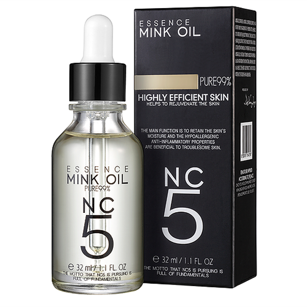 NC5 Essence Mink Oil 32ml / Dầu dưỡng trắng da mặt 1:1